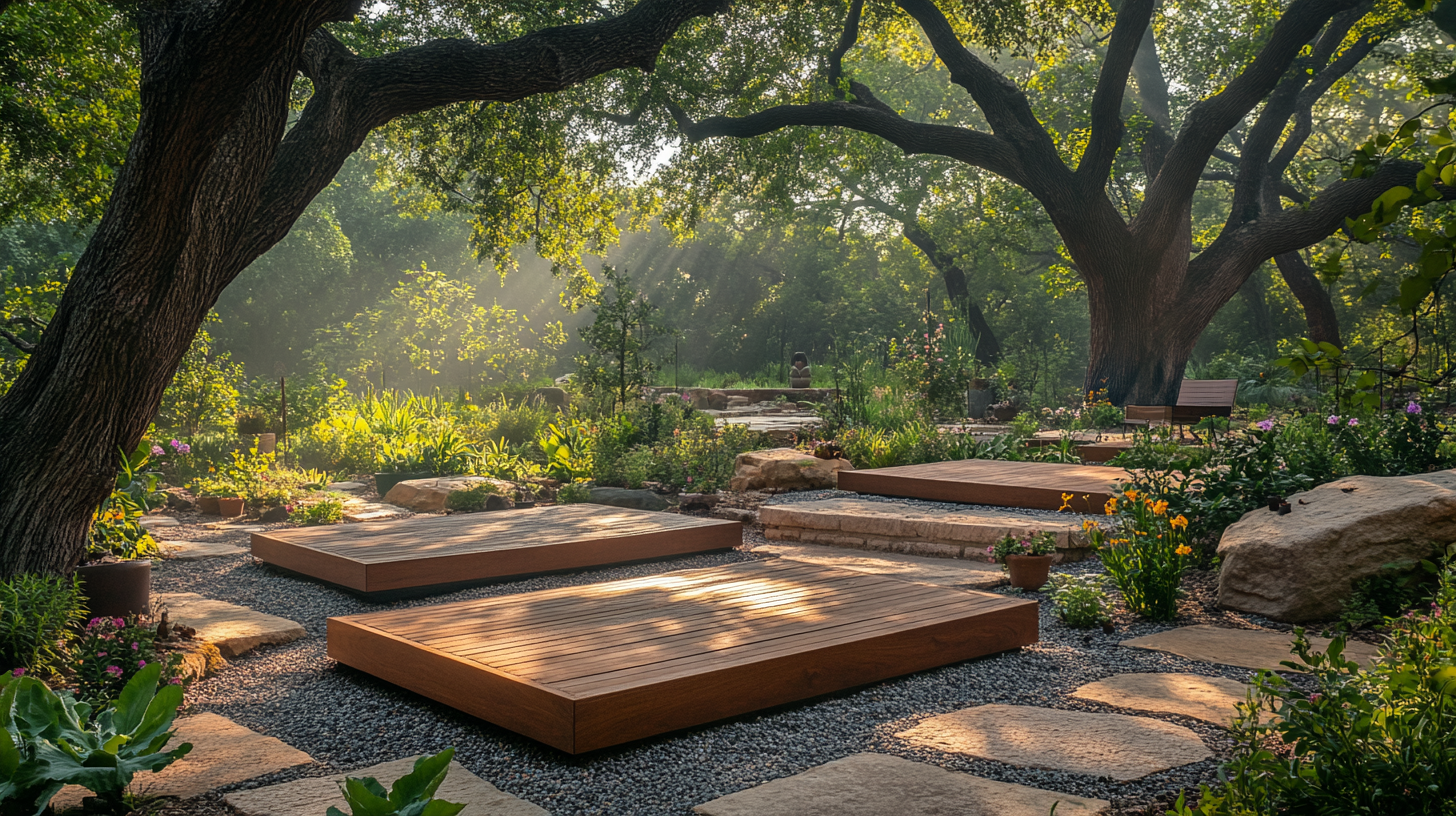 Спокойна медитация сред природата - зрели хора в йога позиция